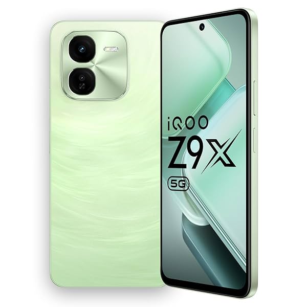 Image of iQOO Z9x 5G (Tornado Green, 8GB RAM, 128GB Storage)