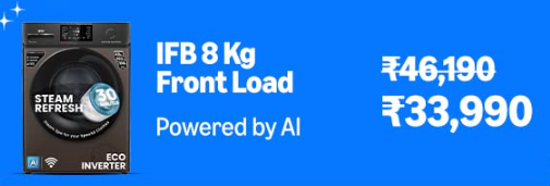 IFB 8 Kg 5 Star Washing Machine