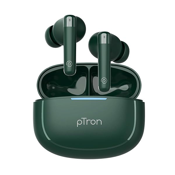 Image of pTron Bassbuds Duo Pro TWS In-Ear Earbuds with 3D Audioscape