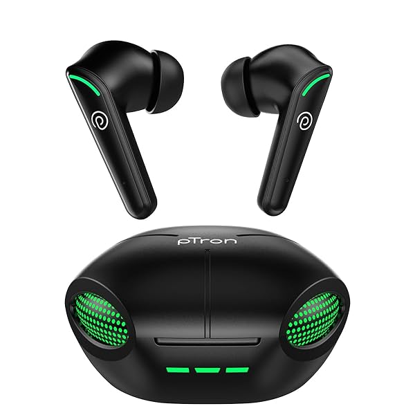 Image of pTron Bassbuds Viper TWS Earbuds