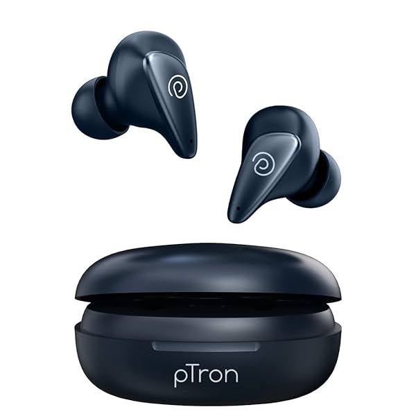 Image of pTron Bassbuds Wave TWS Earbuds