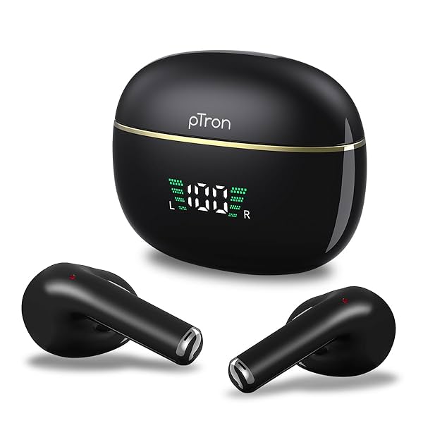 Image of pTron Basspods P681 TWS Earbuds