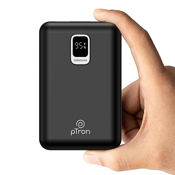 Image of pTron Dynamo Ultra 20000mAh Nano Power Bank 22.5W Superfast Charging