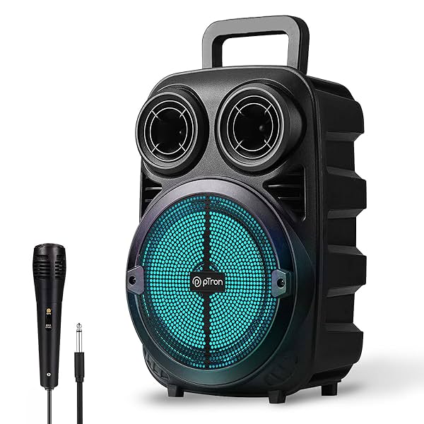 Image of pTron Fusion Stage 20W Bluetooth Party Speaker.