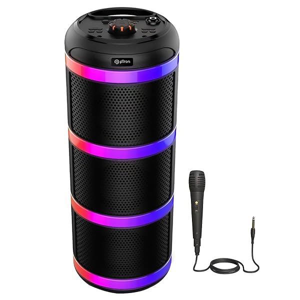 Image of pTron Fusion Theatre 60W Karaoke Bluetooth Party Speaker