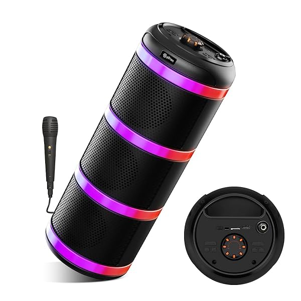 Image of pTron Fusion Theatre V2 60W Karaoke Bluetooth Party Speaker