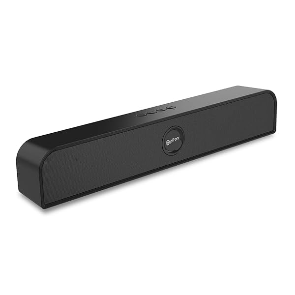 Image of pTron Musicbot Evo 12W Bluetooth Soundbar Speaker 5.0 Mini Soundbar