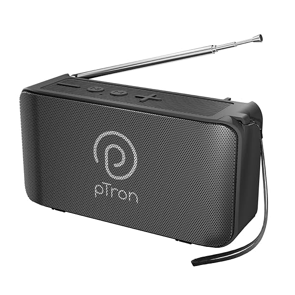 Image of pTron Musicbot Groove Mini Bluetooth Speaker, 10W