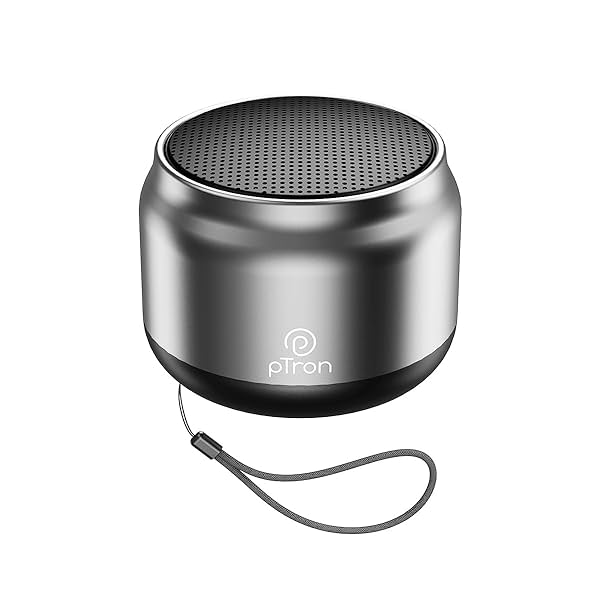 Image of pTron Musicbot Lite 6W Bluetooth Speaker with 8 Hrs Playtime, 2.04\' Neo Driver 