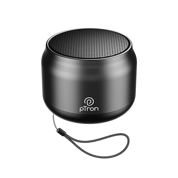 Image of pTron Newly Launched Fusion Hook v2 6W Bluetooth Speaker with 8 Hrs Playtime.