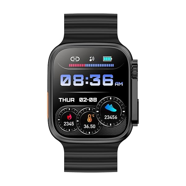 Image of pTron Newly Launched Reflect Pro Smartwatch, Bluetooth Calling, 1.85\' Full Touch Display