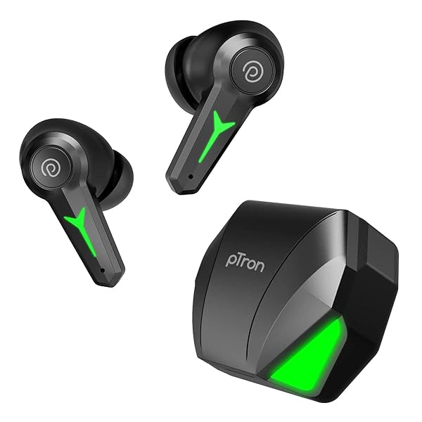 Image of pTron PlayBuds 2 in-Ear TWS Earbuds with TruTalk AI-ENC Calls