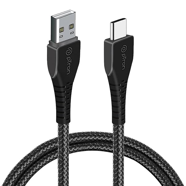 Image of pTron Solero Braid 60W Type C Fast Charging Cable 