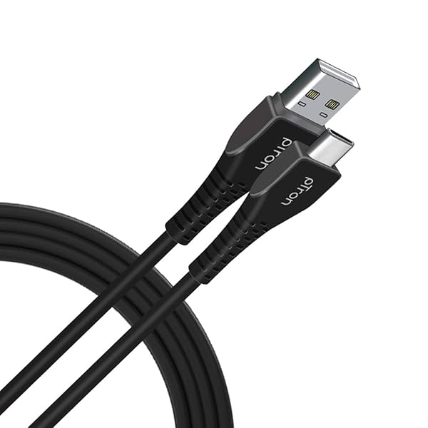 Image of pTron USB-A to Type-C 2.4A Fast Charging Cable 