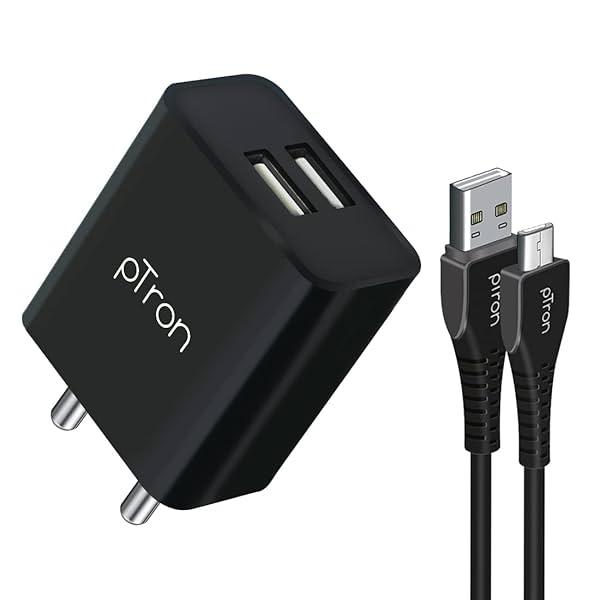 Image of pTron Volta 12W Dual Port USB Wall Charger