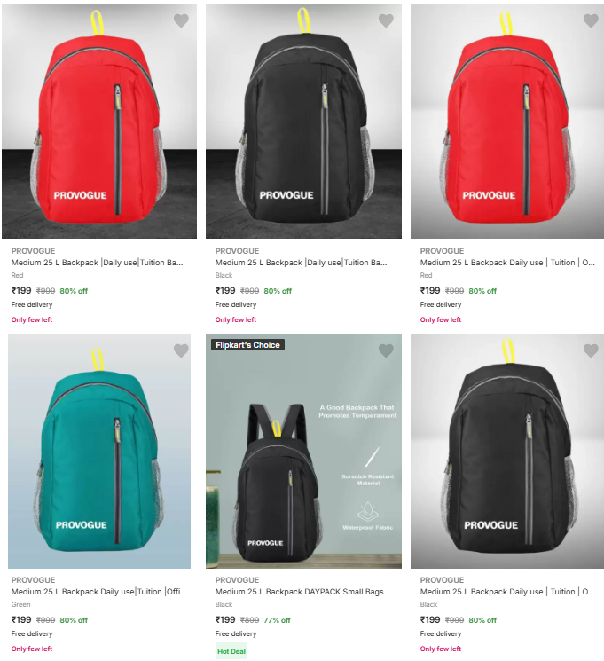 Image of provogue 25l backpack @ Flat 80% Discount