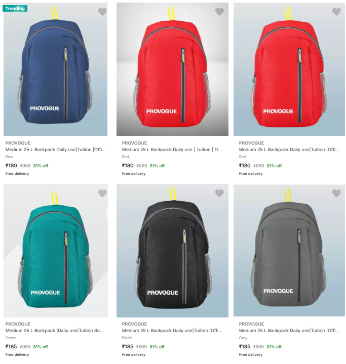 Image of provogue 25l backpack @ Flat 81% Discount