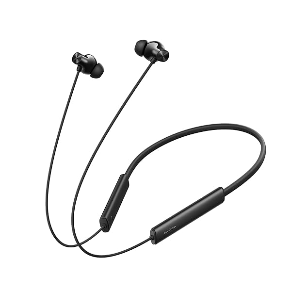 Image of realme Buds Wireless 3 Neo Bluetooth Neckband 13.4mm driver 32h playback fast charge AI ENC 45ms latency IP55 5.4