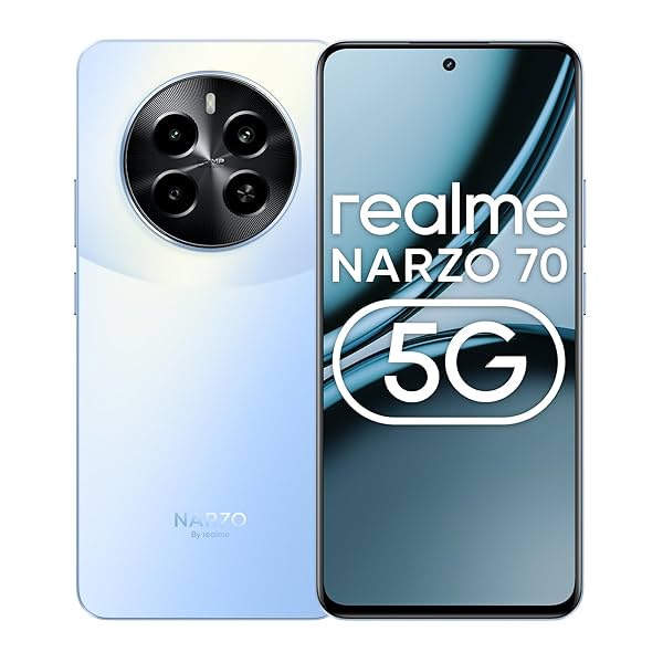 Image of realme NARZO 70 5G (Ice Blue,8GB RAM, 128GB Storage 