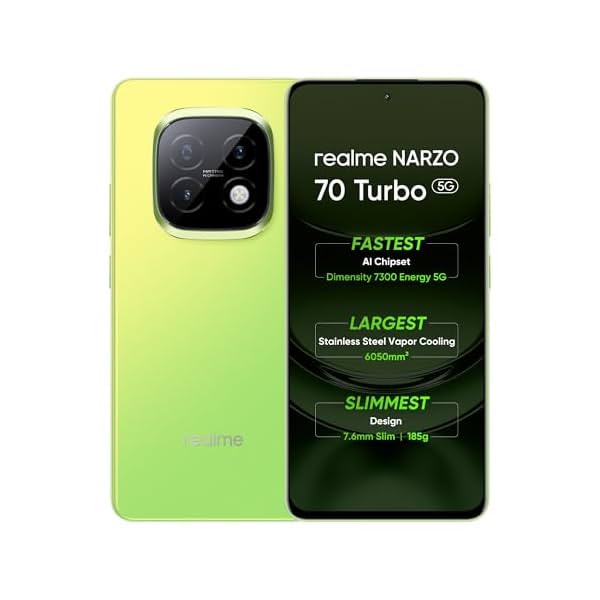 Image of realme NARZO 70 Turbo 5G (8GB RAM,128GB Storage)