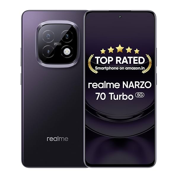 Image of realme NARZO 70 Turbo 5G 8GB RAM 128GB Storage 