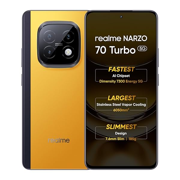 Image of realme NARZO 70 Turbo 5G Smart phone