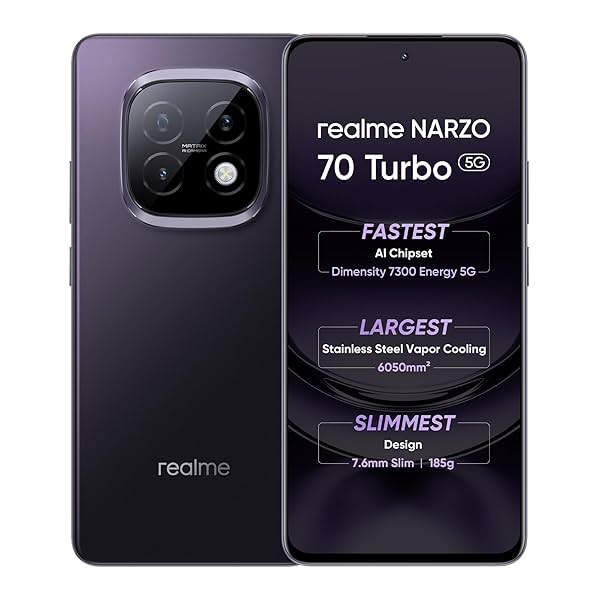 Image of realme NARZO 70 Turbo 5G Smart phone