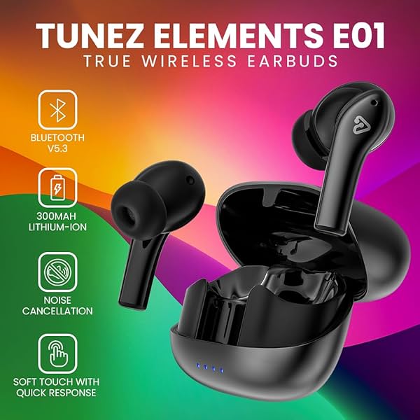 Image of tunez Elements E01 True Wireless Earbuds