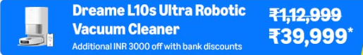 Dreame L10s Ultra Robot Vacuum Cleaner