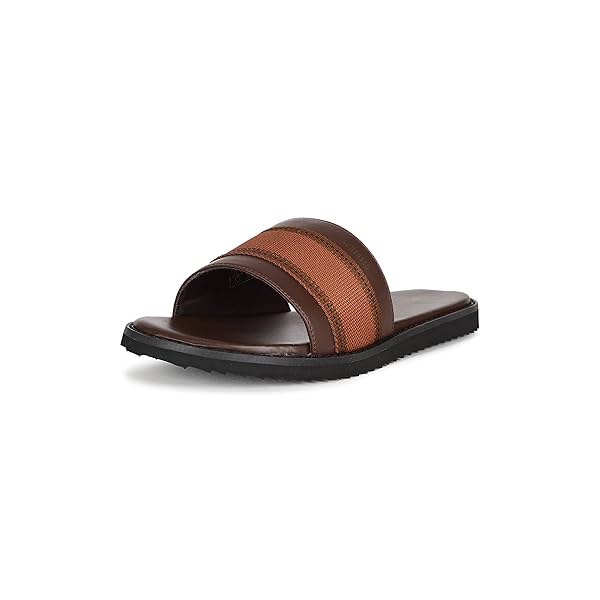 Image of van-heusen-brown-sliders