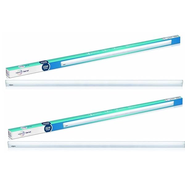 Image of wipro Garnet 20W LED Batten 4Feet, Pack of 2