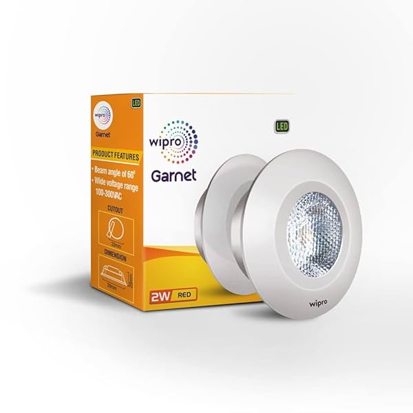 Image of wipro Garnet 2W LED Integrated Spotlight 