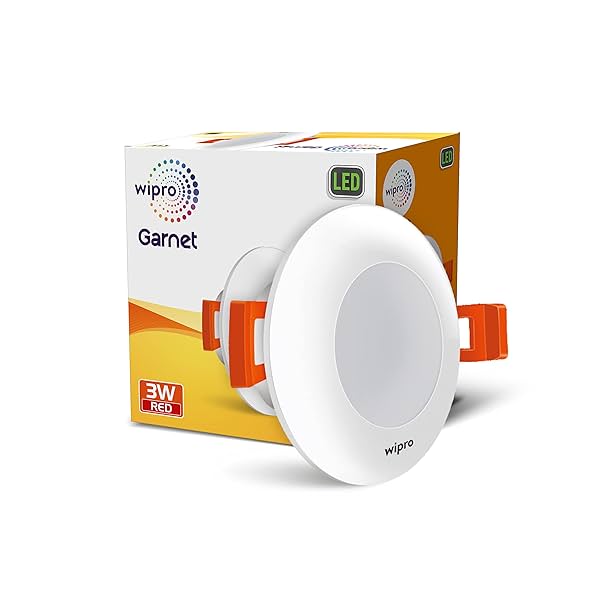 Image of wipro Garnet 3W Mini LED Downlight red