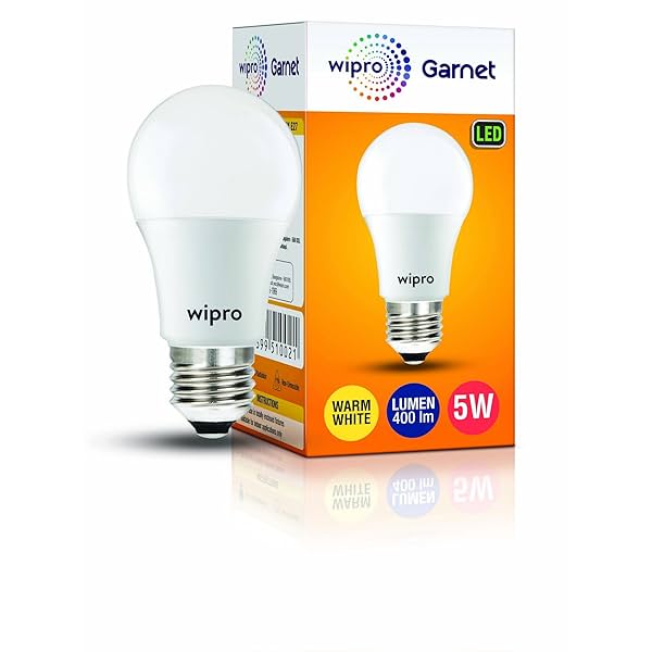 Image of wipro Garnet 5W Warm Light LED Bulb 