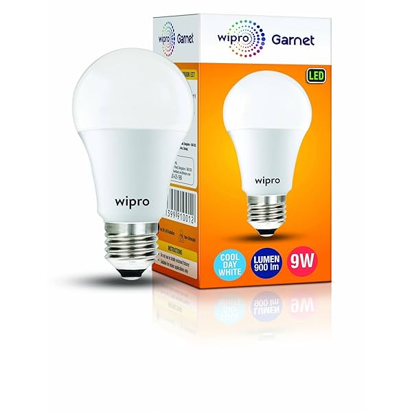 Image of wipro Garnet 9W LED Bulb for Home & Office